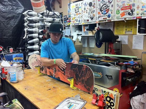 Best Snowboard repair avalable in Northern California