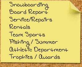 Post it menu